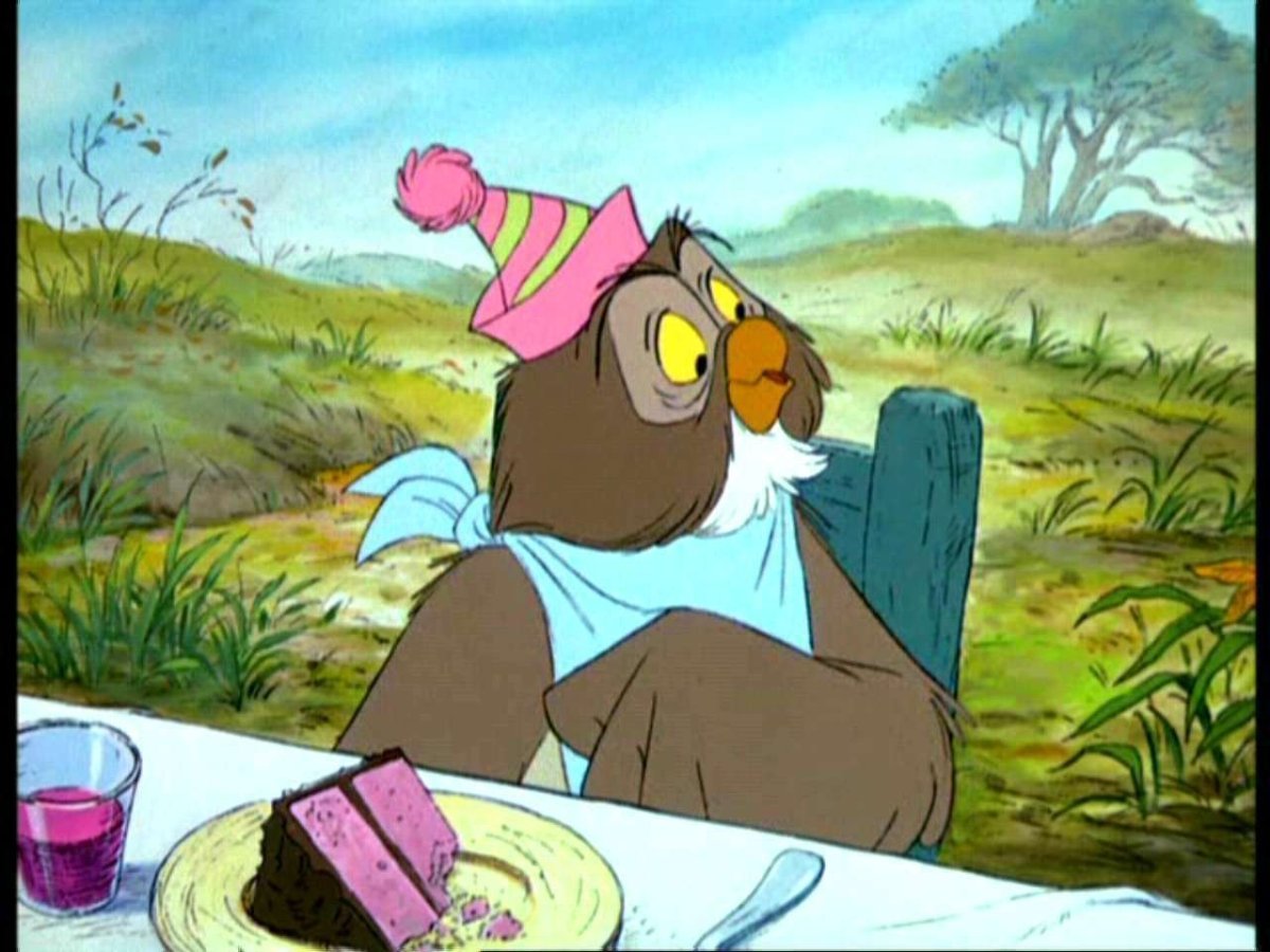 Сова Винни пух