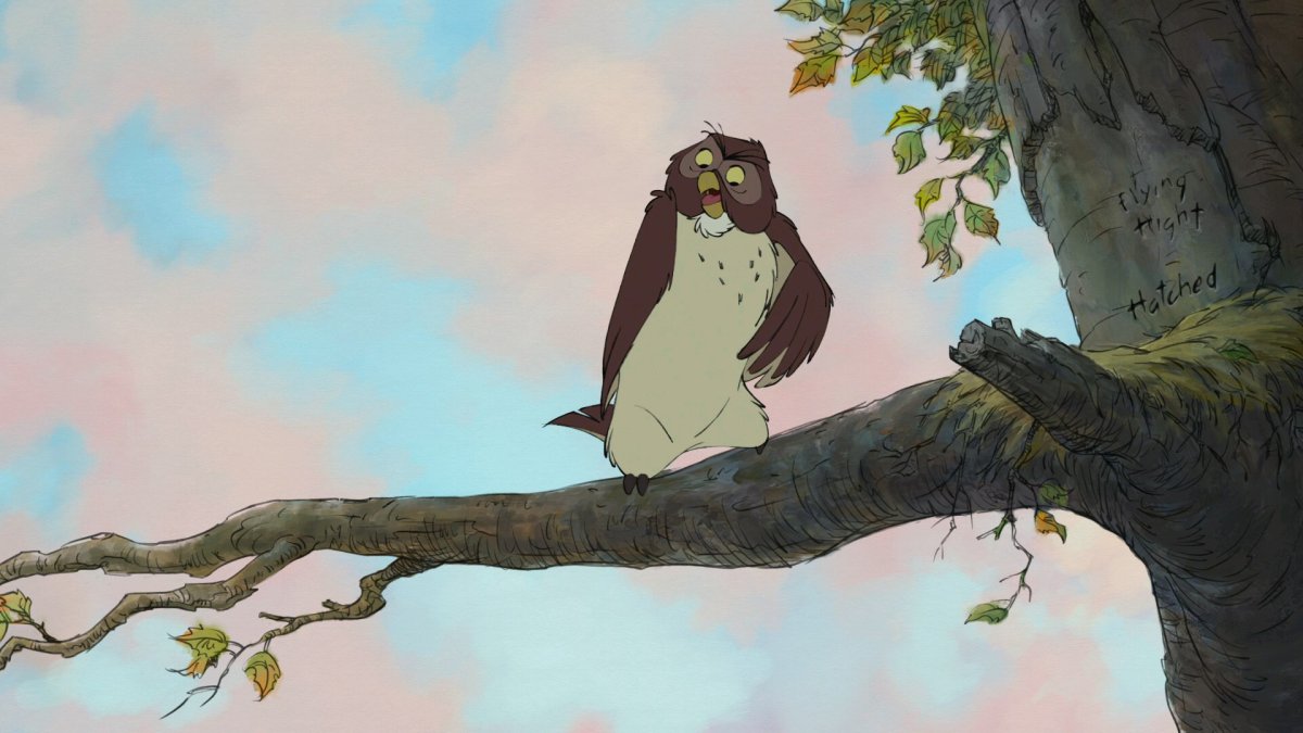 Сова из Винни пуха