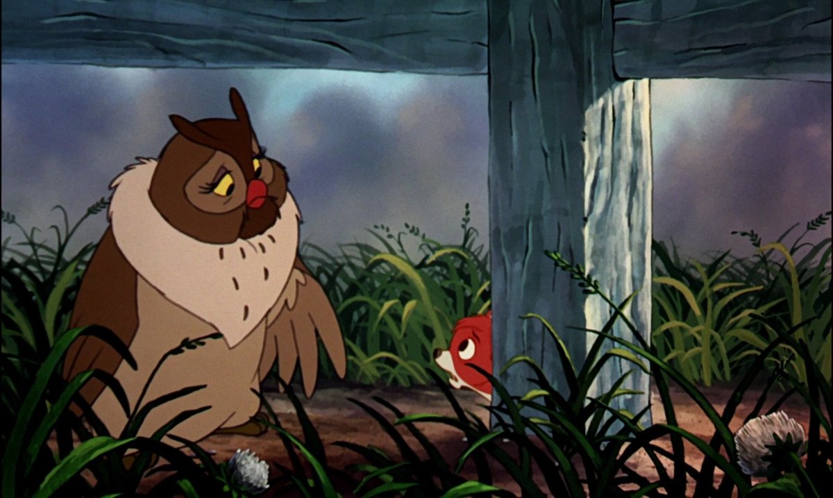 Сова из Диснея