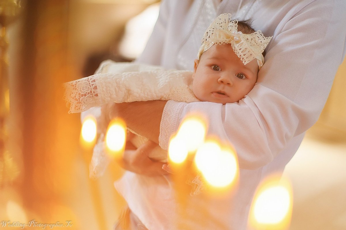 С крестинами девочки