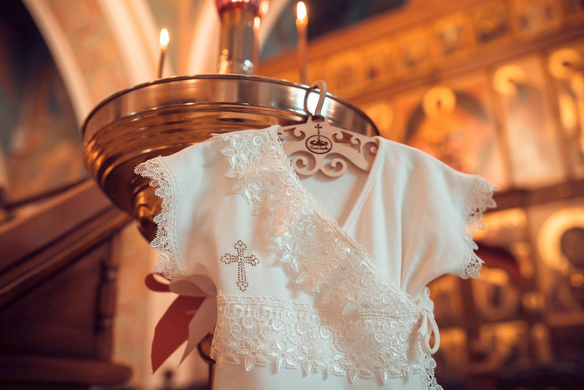 Таинство крещения Софии