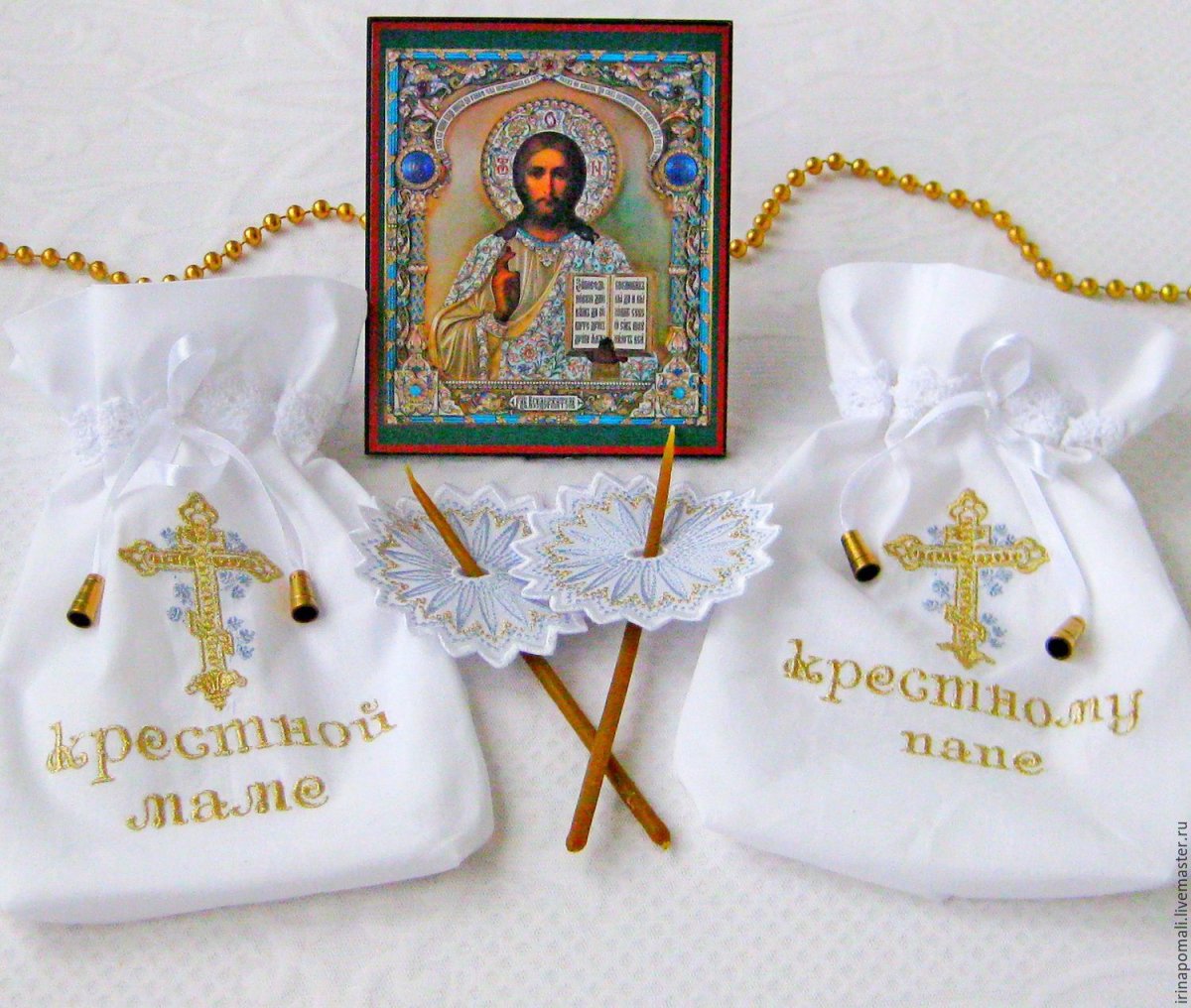 Икона на крещение мальчика