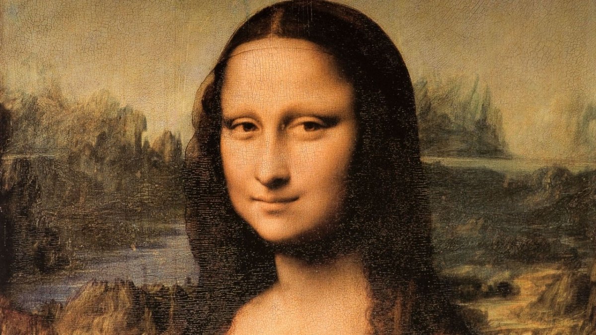Портрет моны Лизы набросок