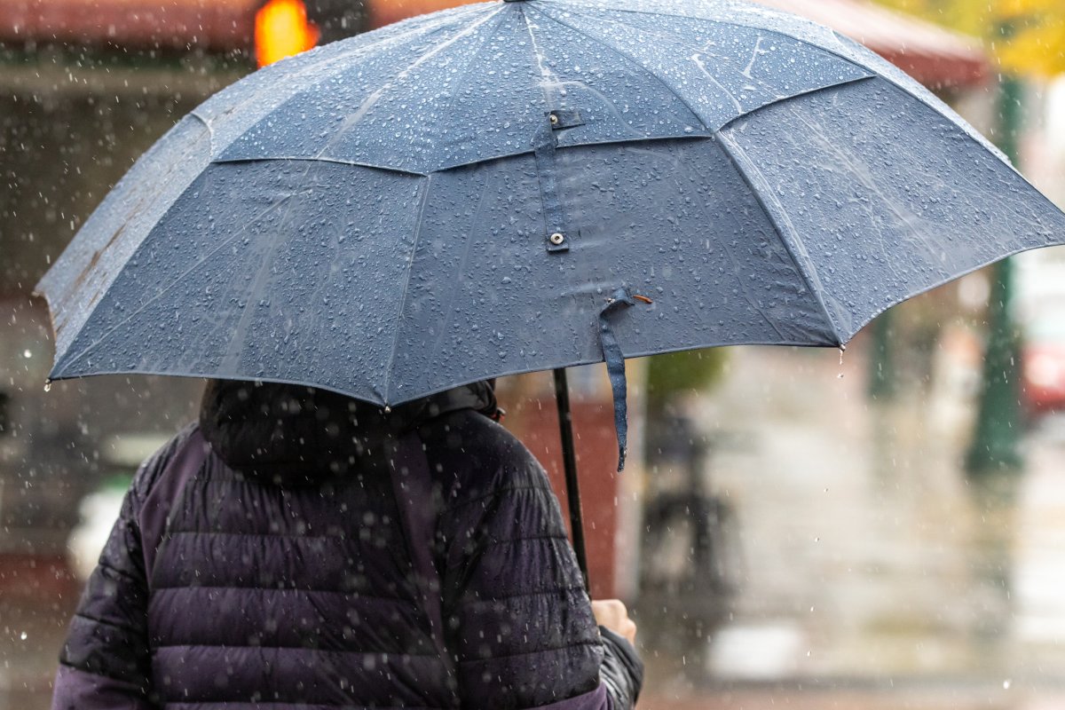 Дождливая погодка красивый вид