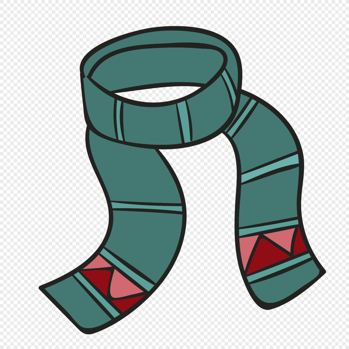 Пони с платком на шее