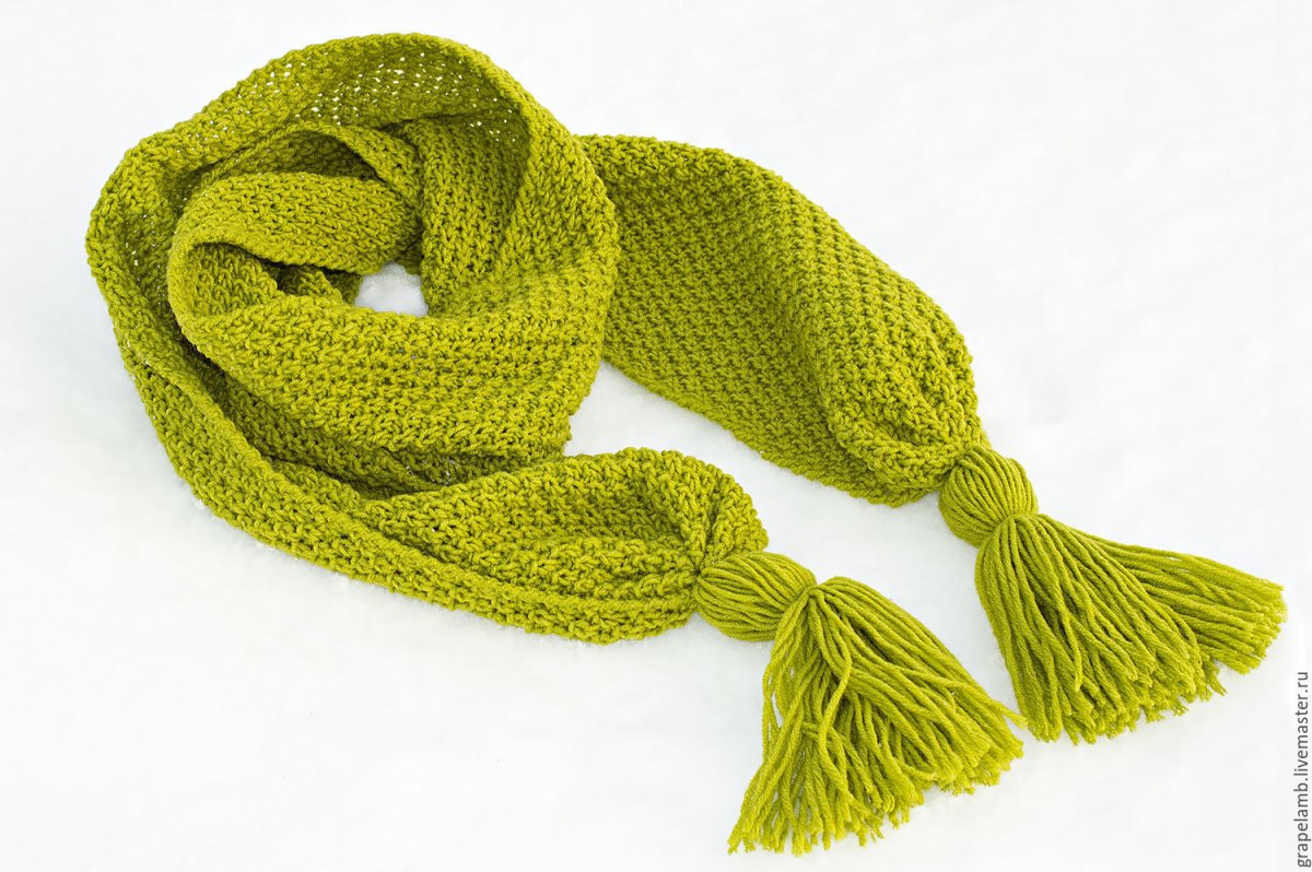 Шарф на прозрачном фоне