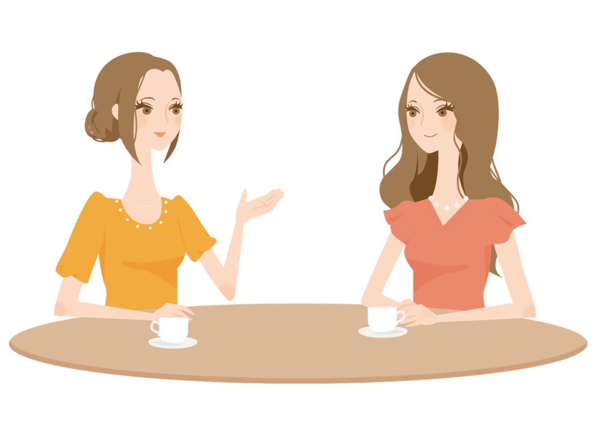 Иллюстрации девушки разговор