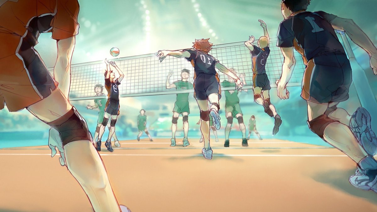 Аниме волейбол Haikyuu