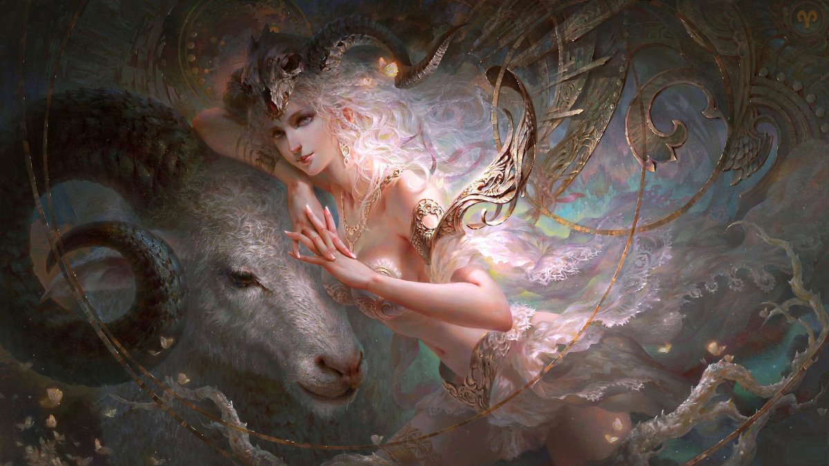 Знаки зодиака в виде девушек