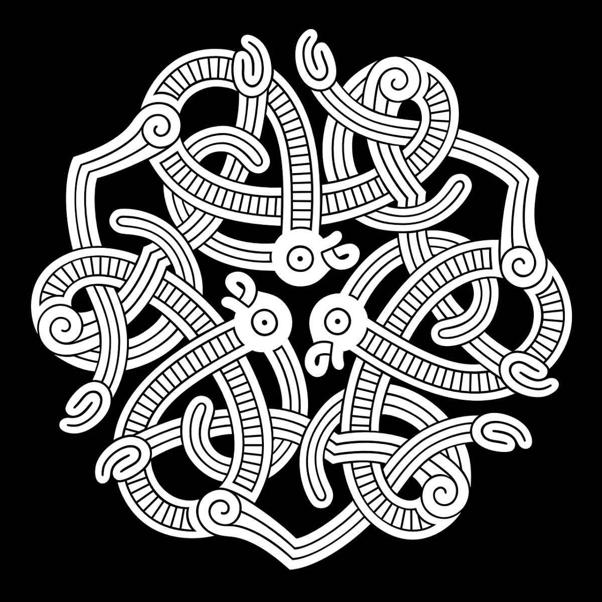 Кельтика орнамент Викинг