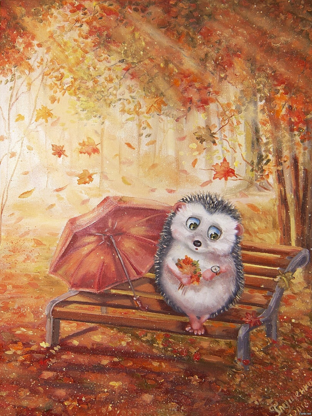 Ирина Глущенко художник Ежи