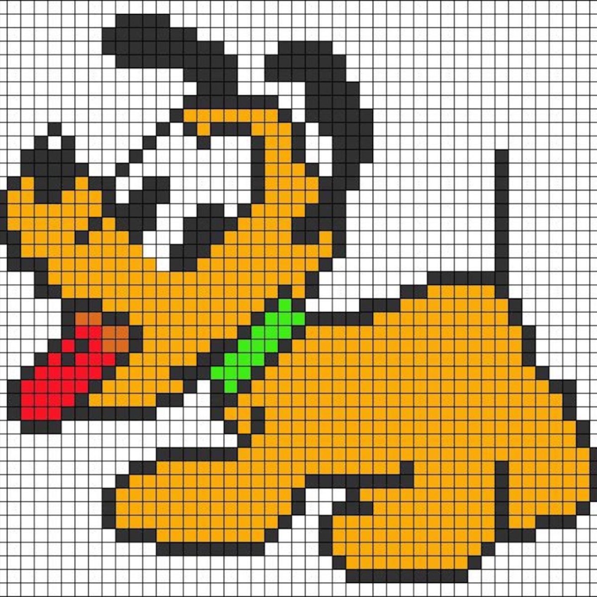 Рисунки в клеточку