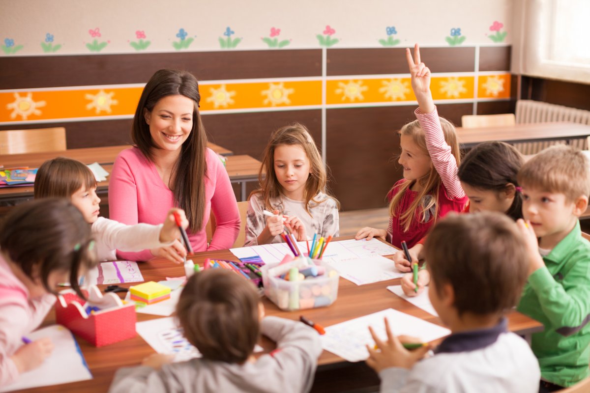 Собрание детей в школе