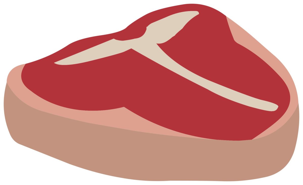 Рулька свиная вектор