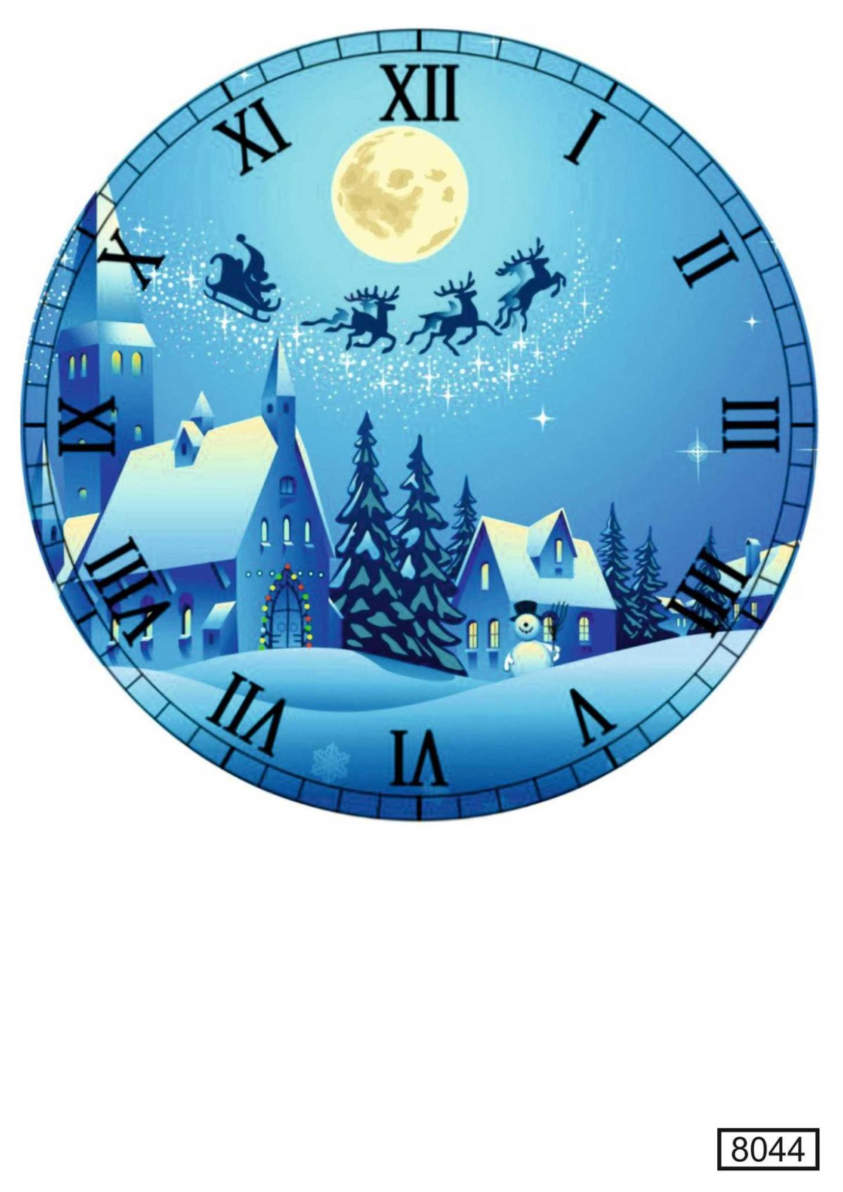 Циферблат часов из Алисы в стране чудес