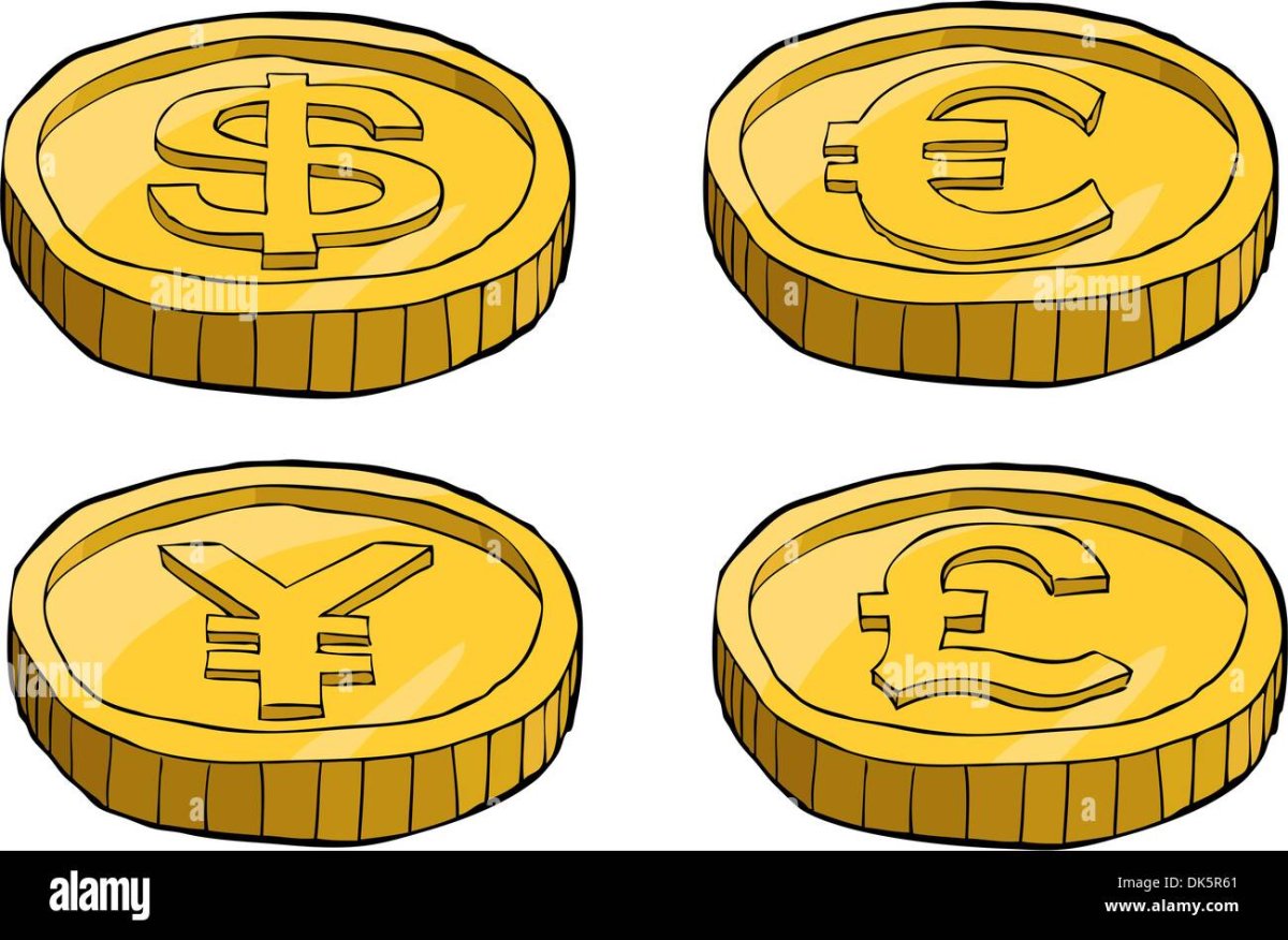 Рисование монетами