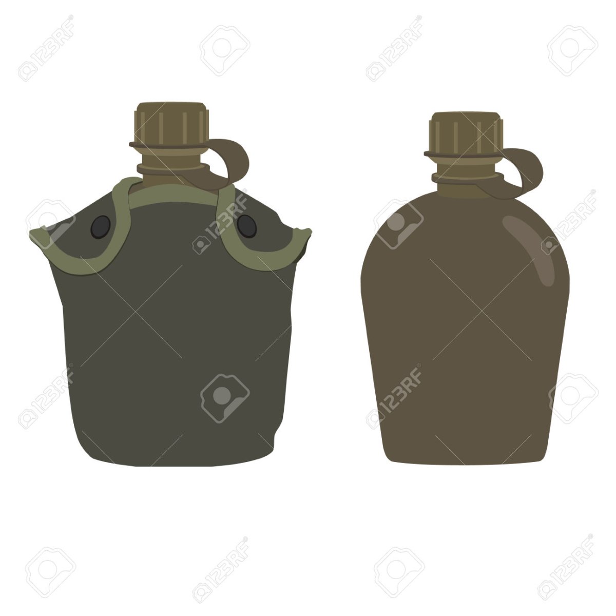 Старинная фляжка