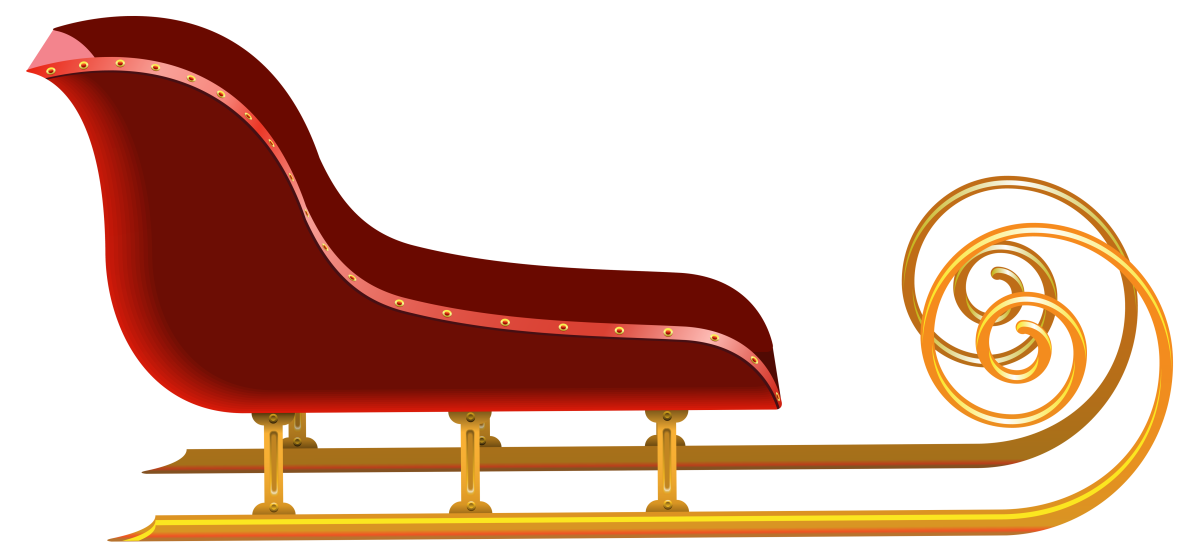 Санки рисунок