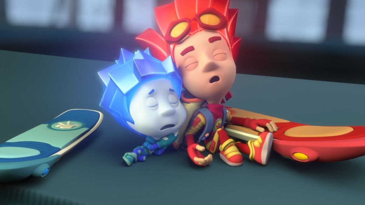 Фиксики Файер и Нолик 18