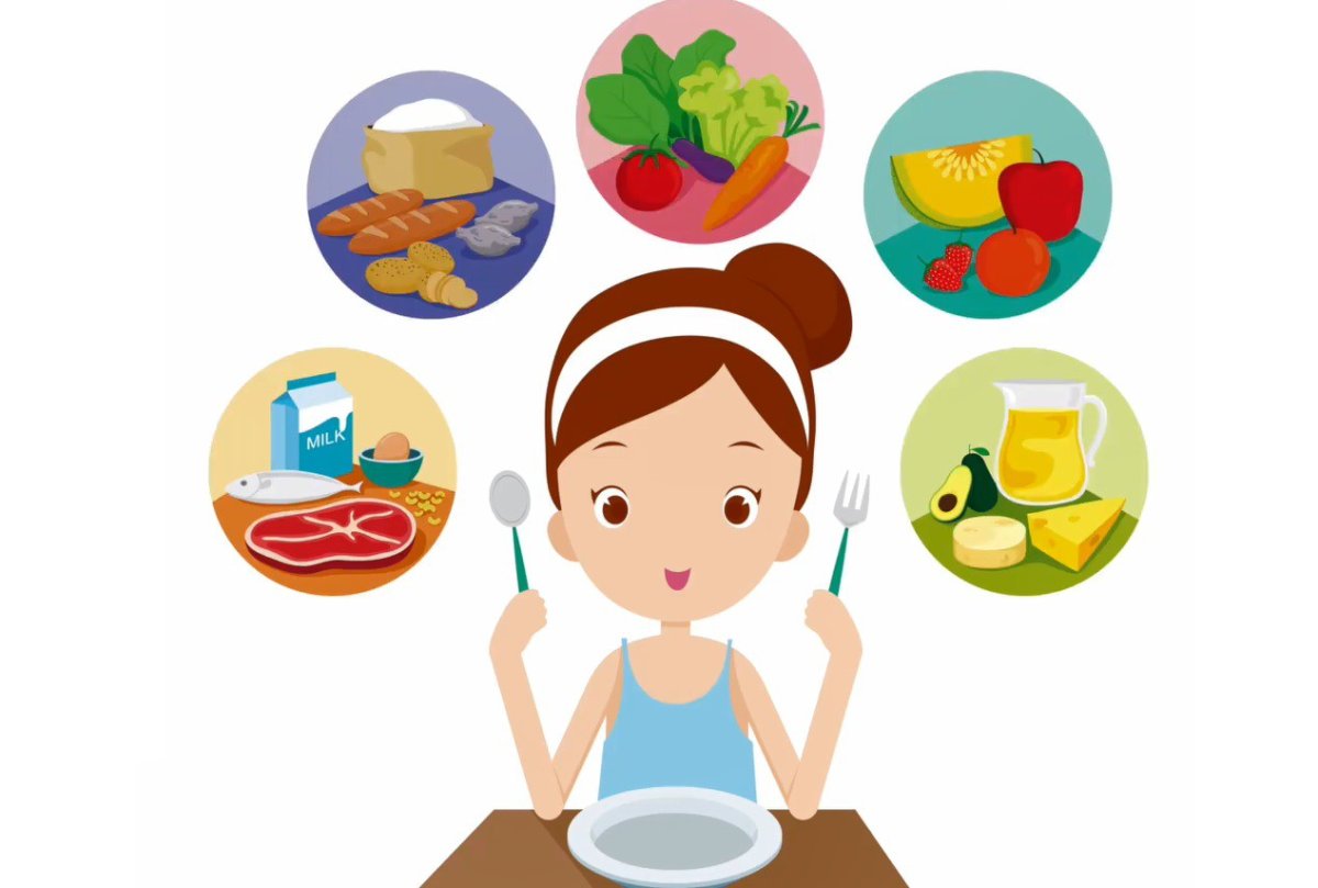 Healthy eating рисунки