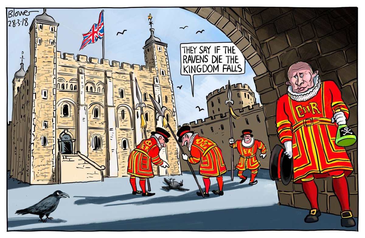 Англичанин карикатура