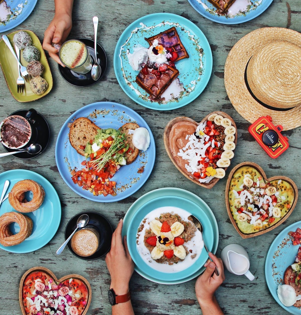 Блоггер с едой