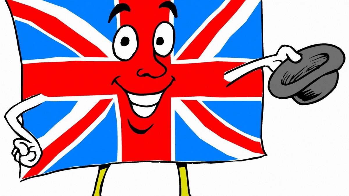 Флаг Великобритании для детей