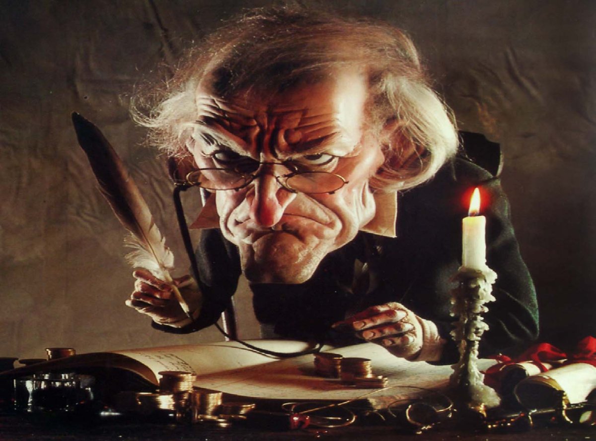 Скрудж Рождественская история фильм