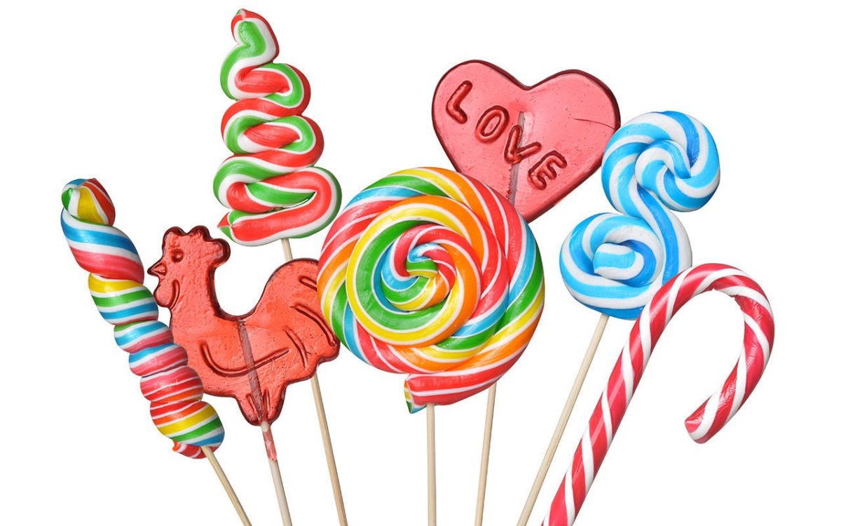 Карамель на палочке