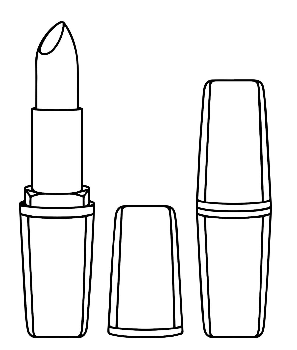 Раскраска косметика