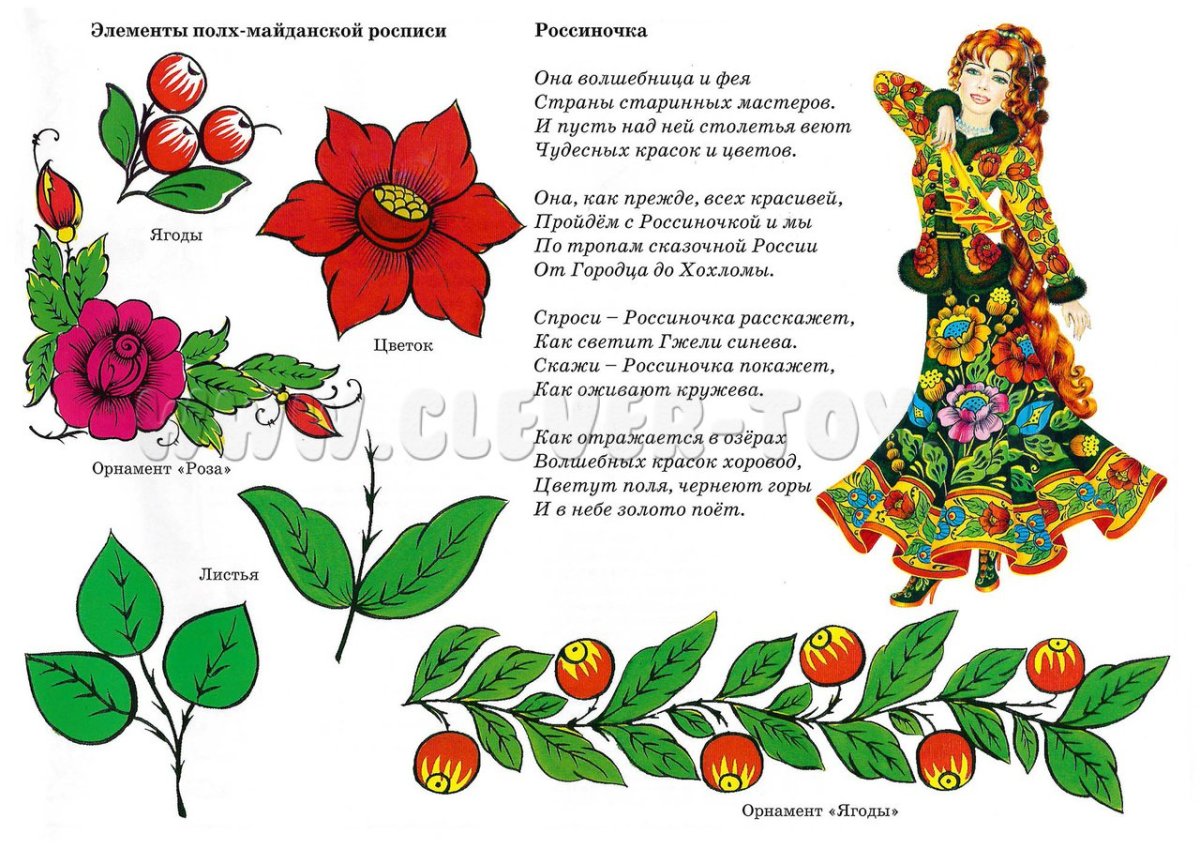 Полхов-Майданская роспись картинки