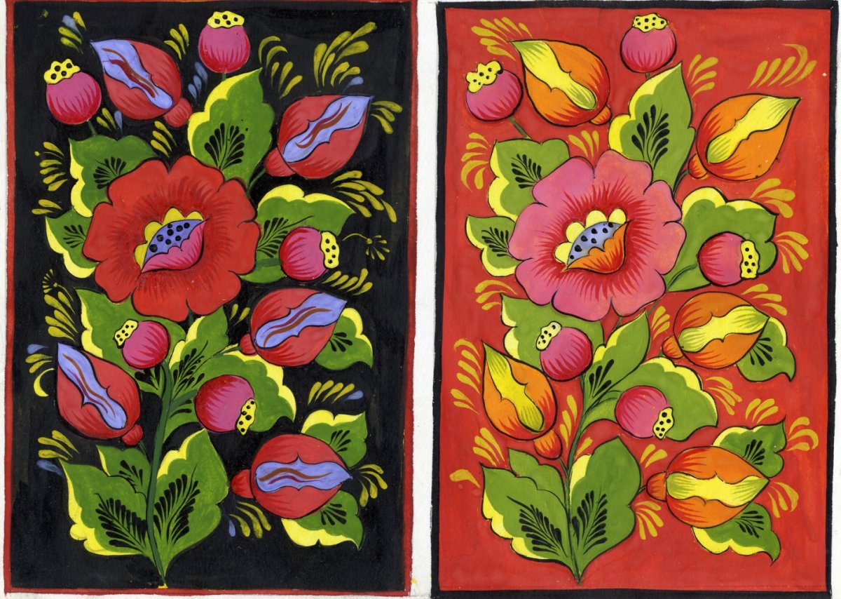 Полховский Майдан роспись