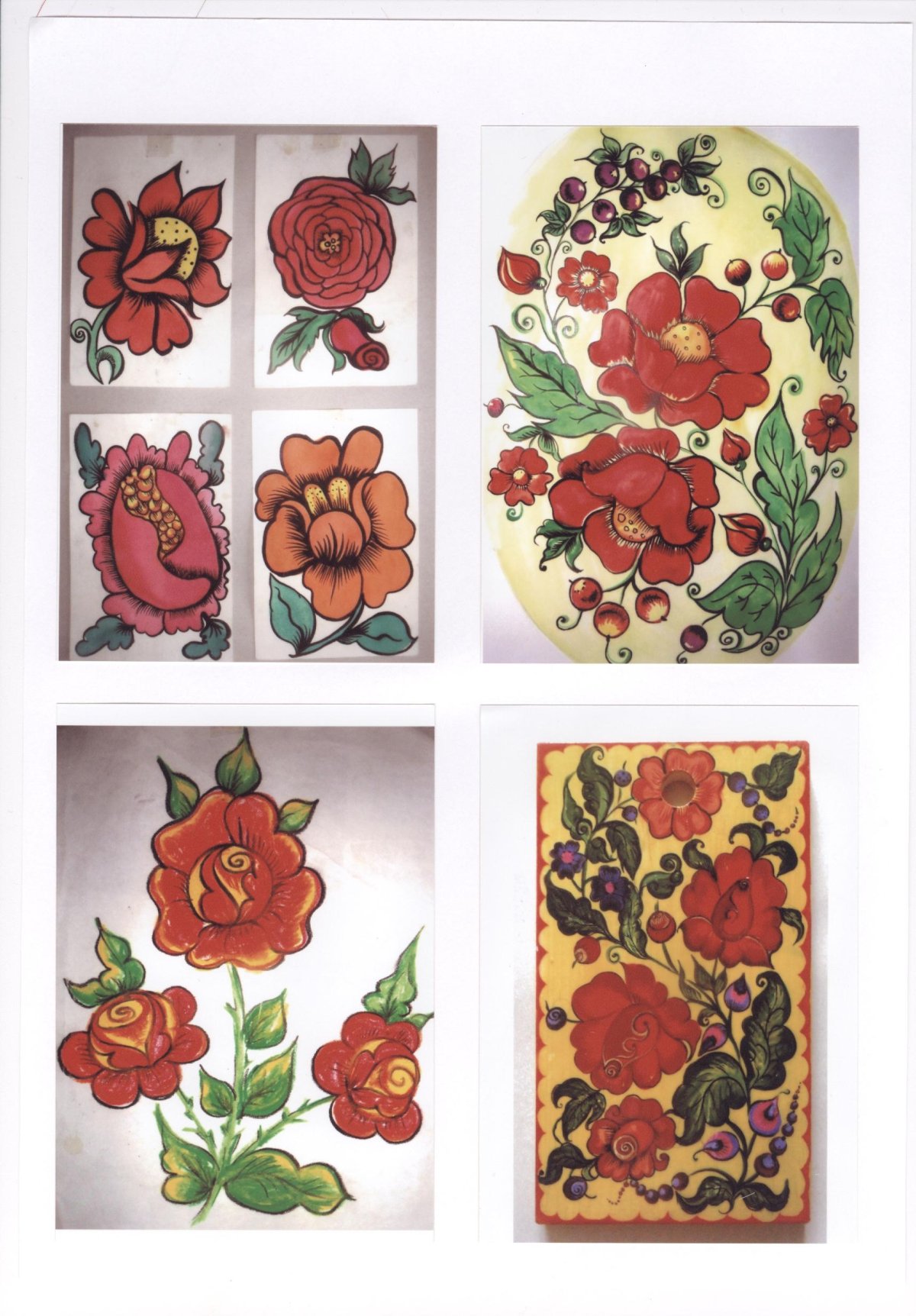 Полхов-Майданская роспись