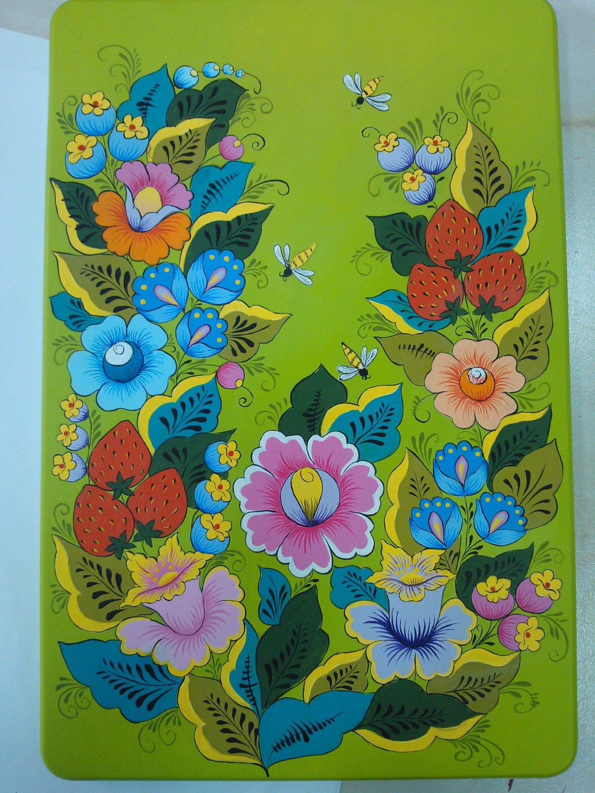 Полхов-Майданская роспись