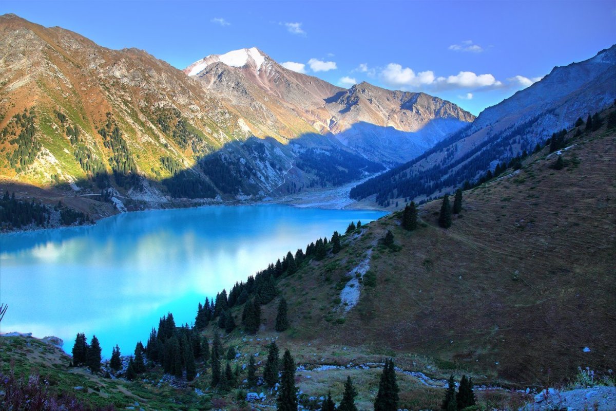 Озеро Канас Китай