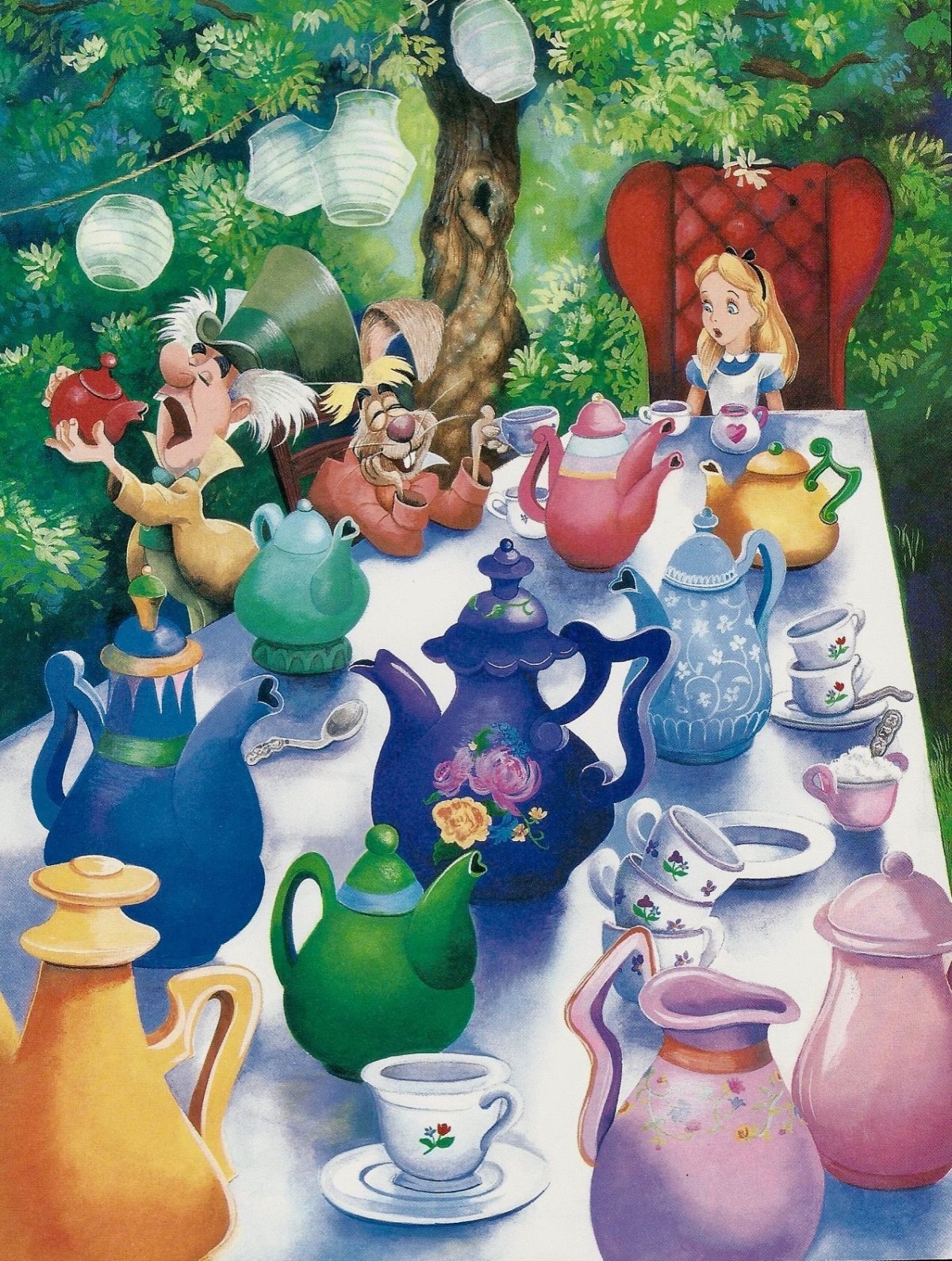 Уютные иллюстрации чай