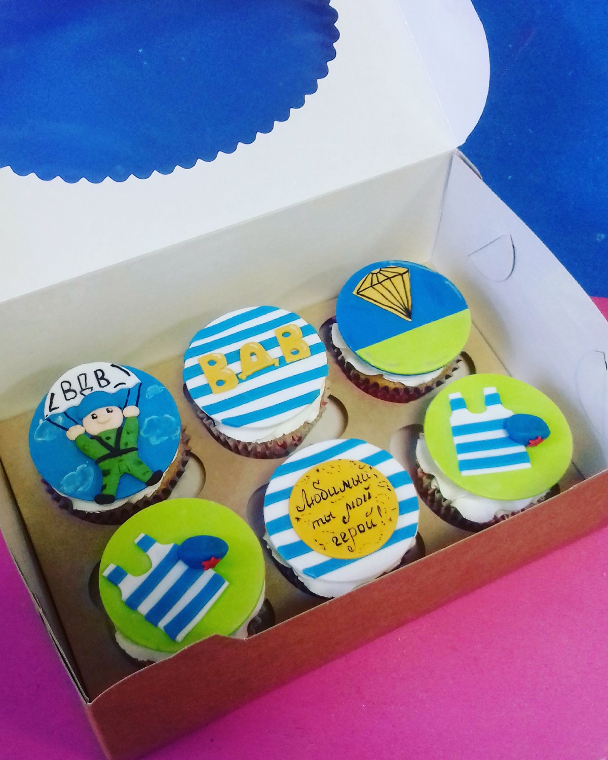 Капкейки ВДВ