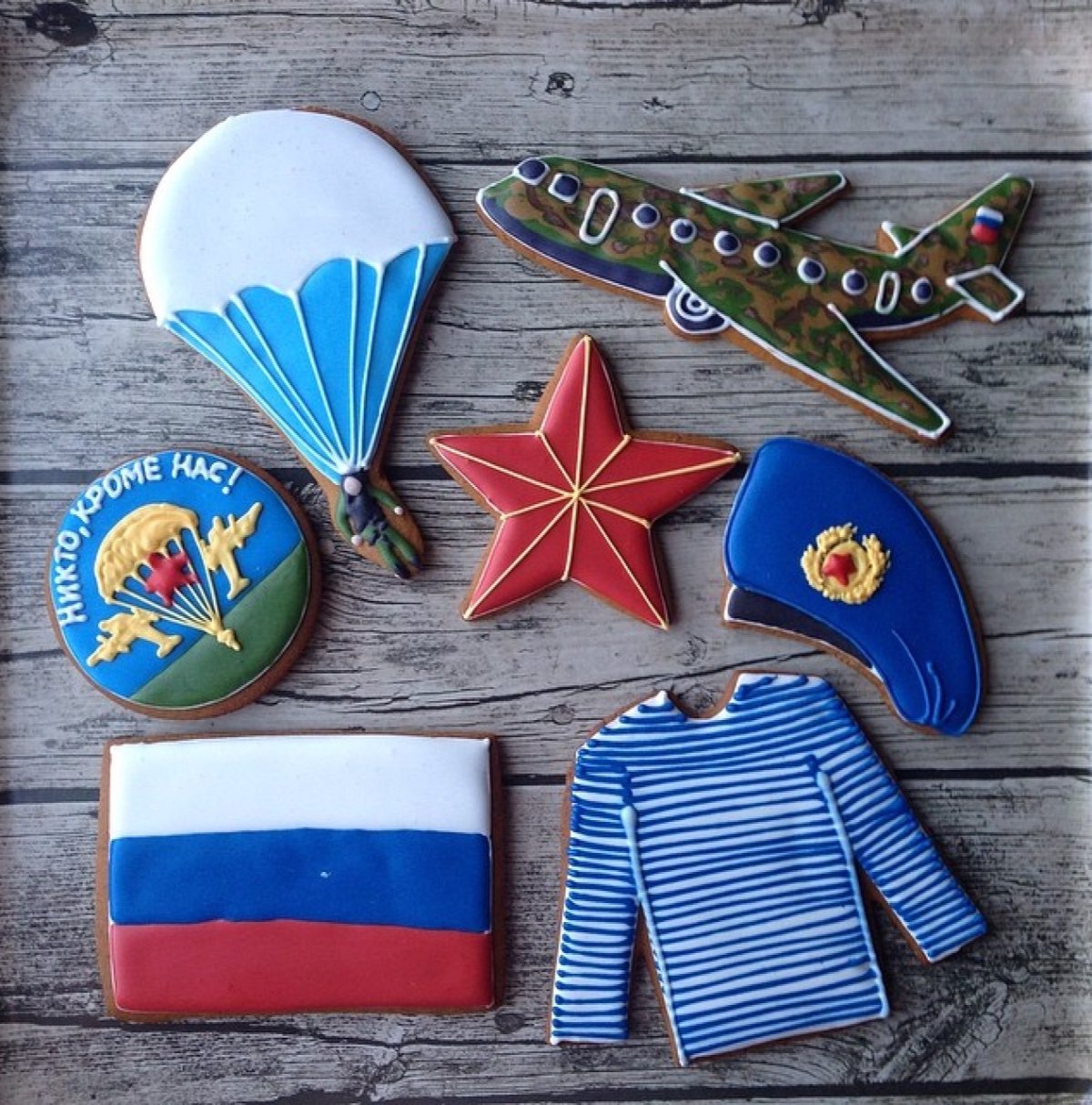 Пряники на день ВДВ
