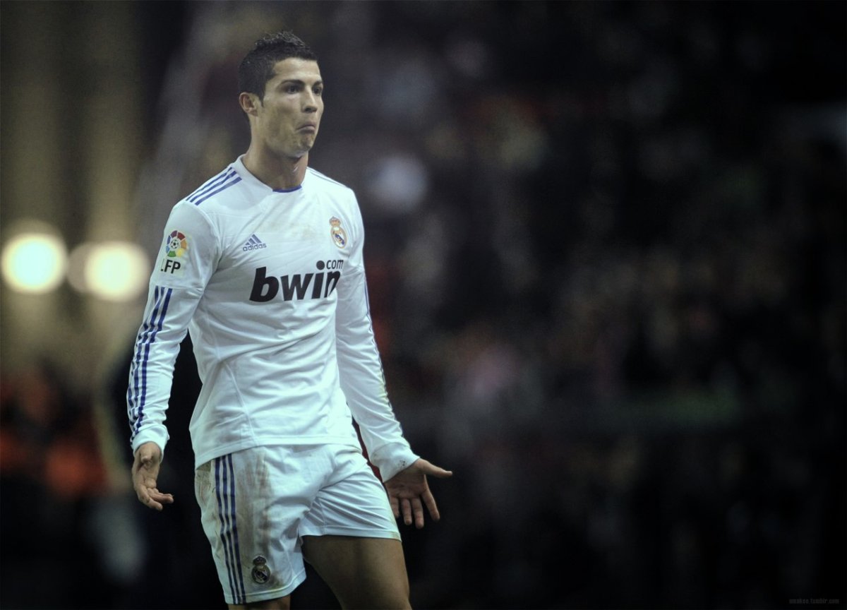 Криштиану Роналду Реал с мячом