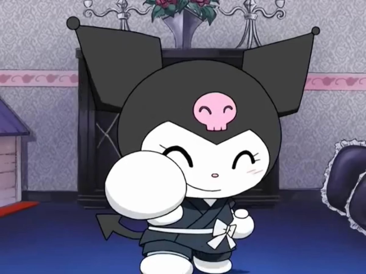 Стикеры Хеллоу Китти Kuromi