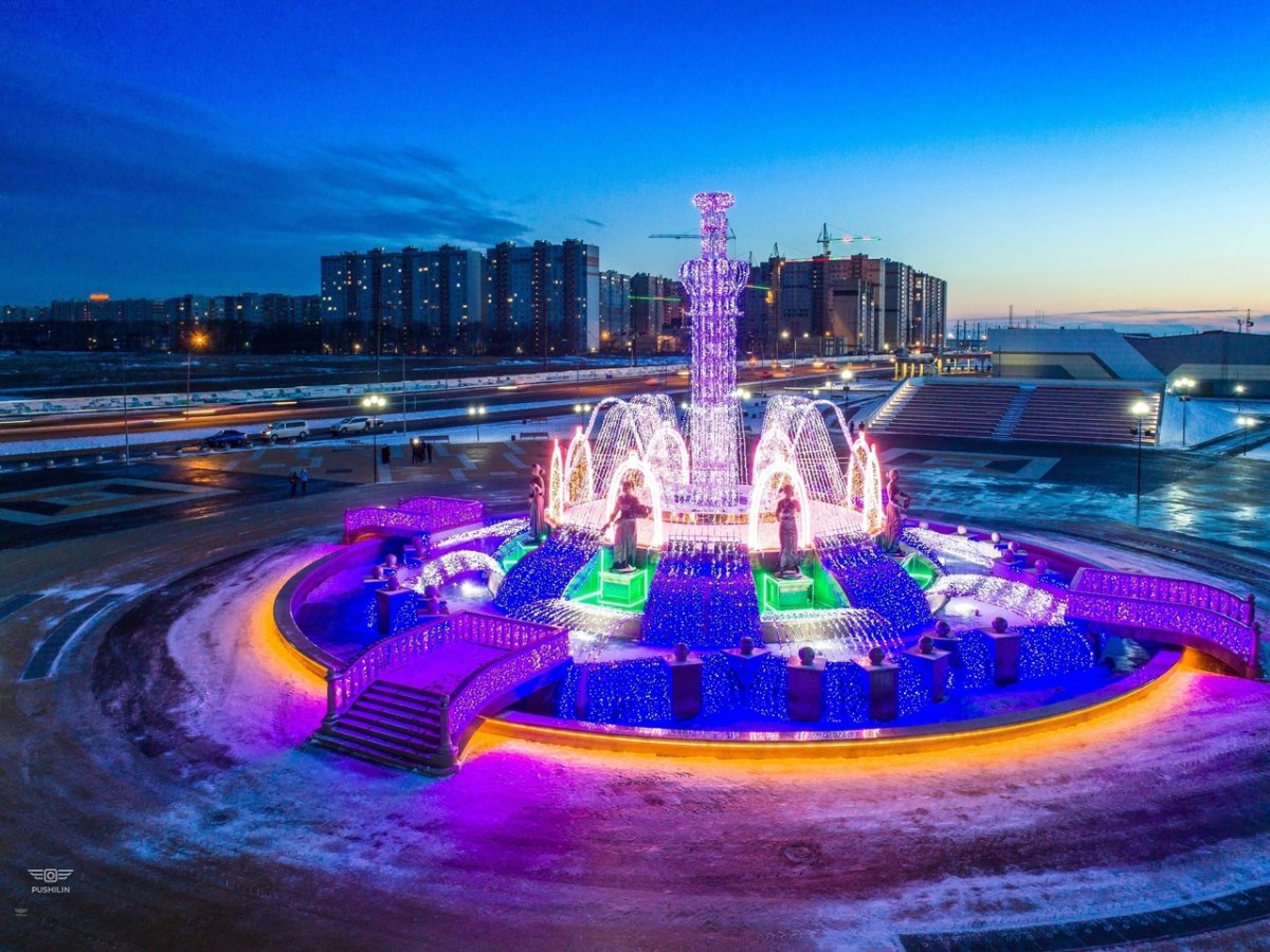 Ставрополь фонтан на Владимирской площади