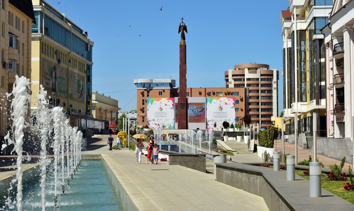 Центральные улицы Ставрополя