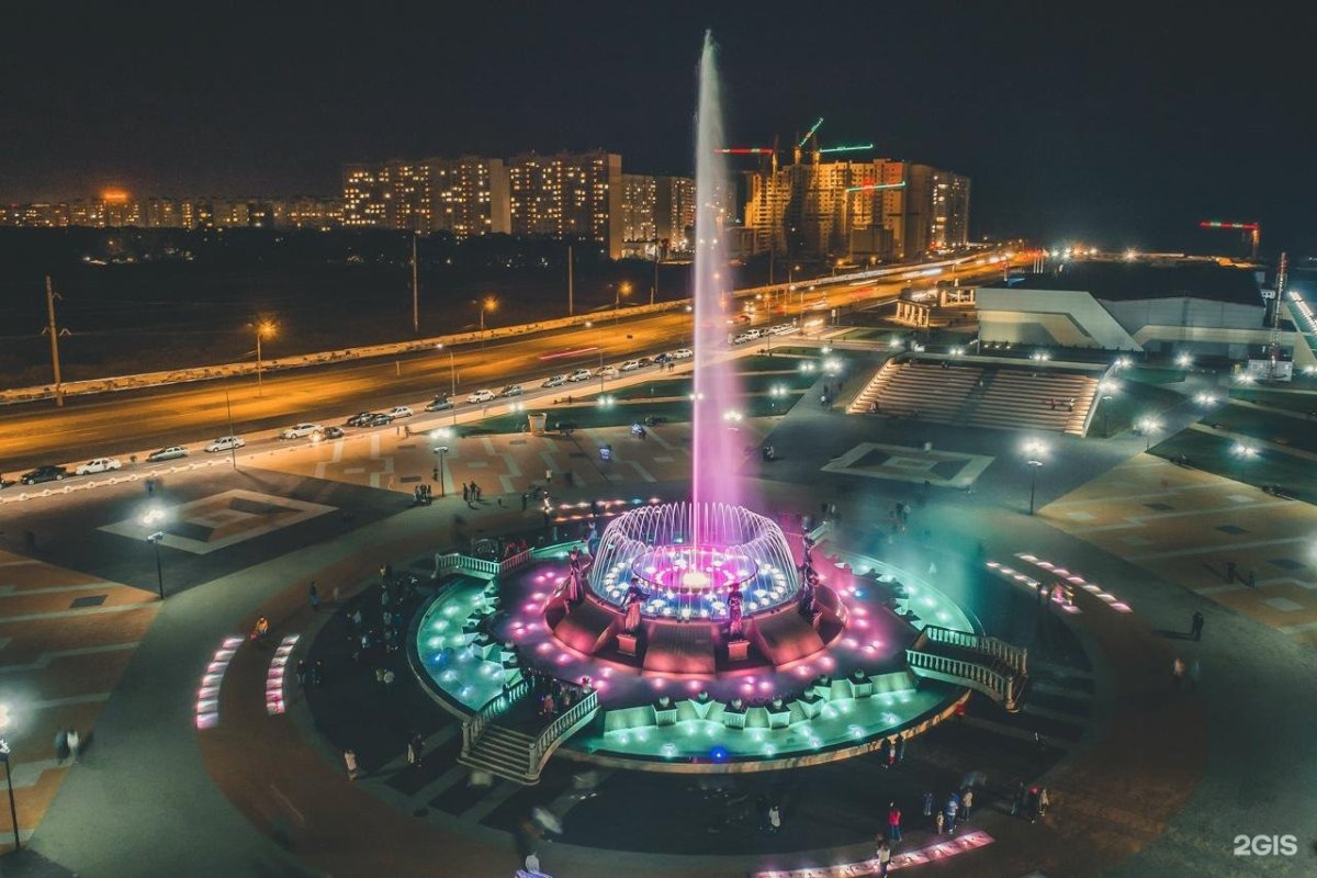 Ставрополь фонтан на Владимирской площади