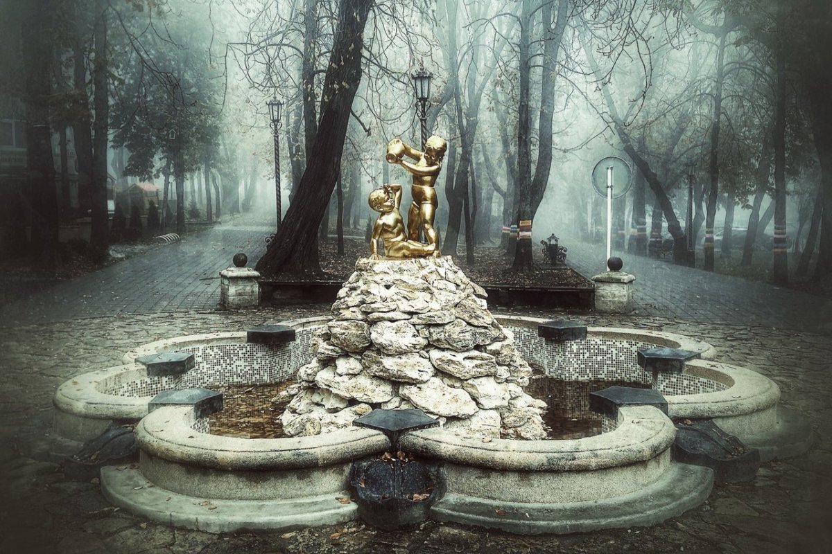 Сказочный фонтан