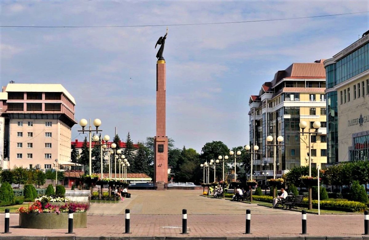 Монумент ангел-хранитель города Ставрополь