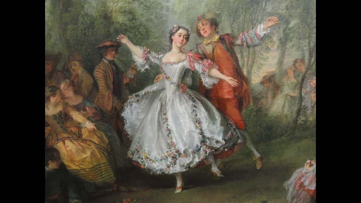 Николя Ланкре "танцовщица Камарго"