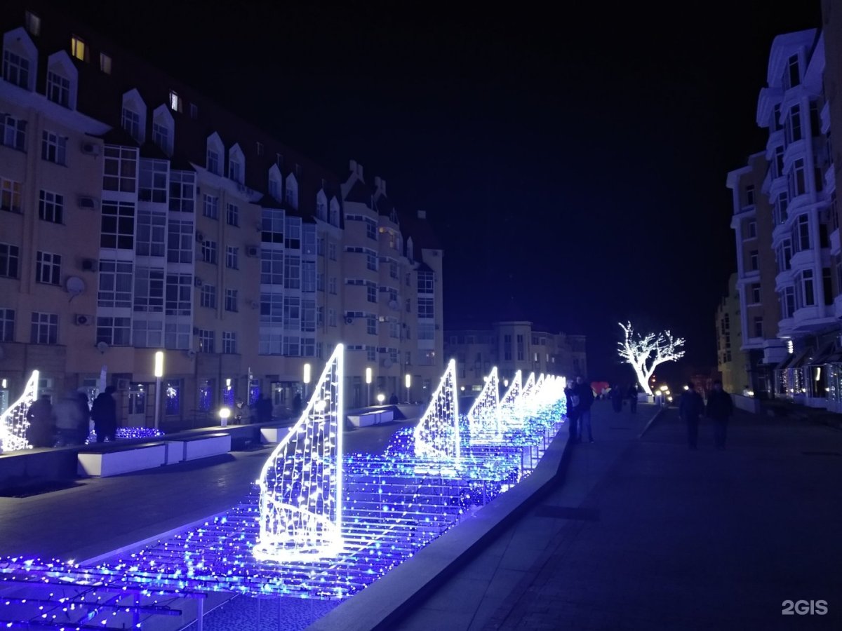 Аллея фонтанов Ставрополь