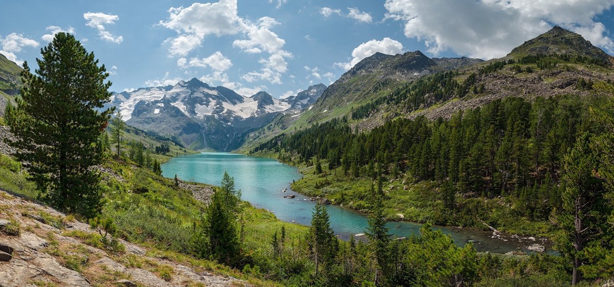 Озеро крепкое горный Алтай