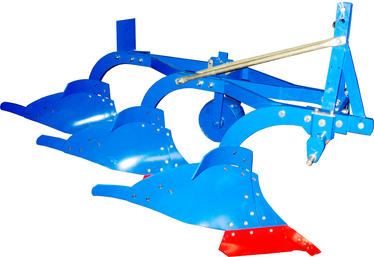 Трехлемешный плуг Рансома