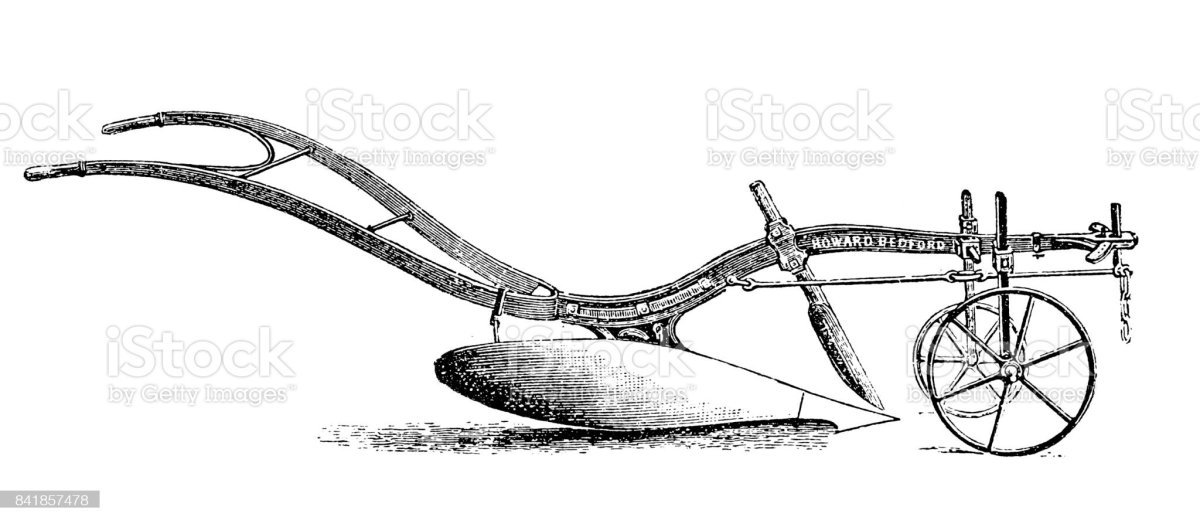 Плуг раскраска